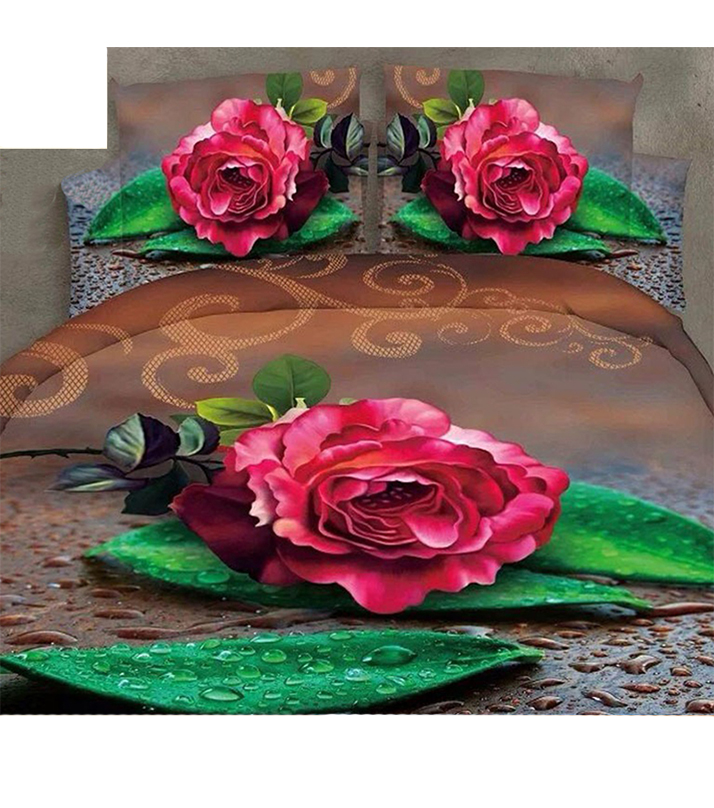 3D Digital Bed Sheet 041