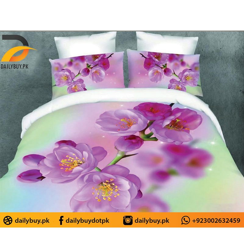 3D Digital Bed Sheet 0554