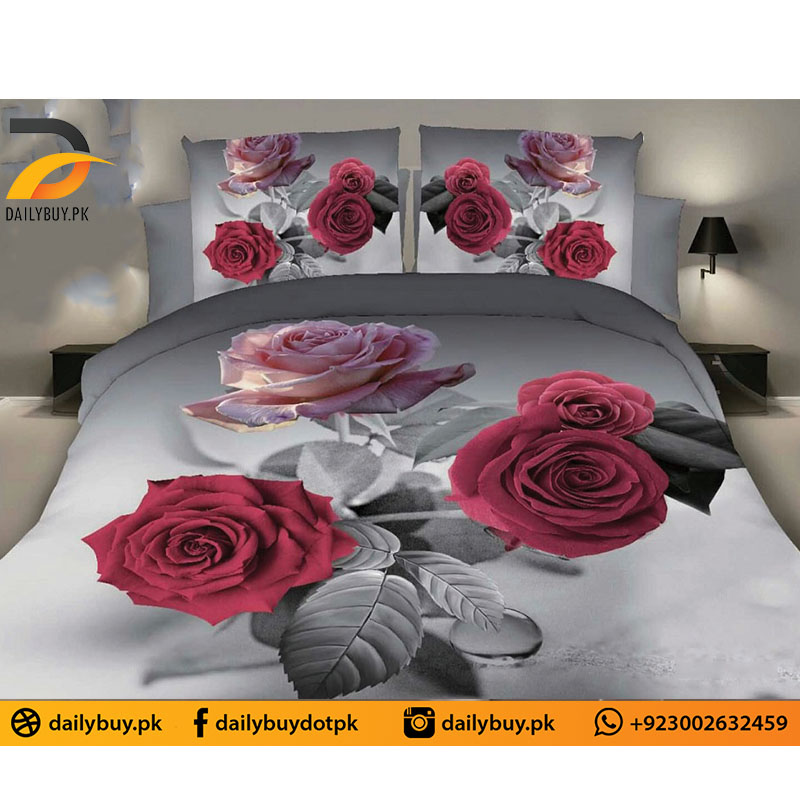 3D Digital Bed Sheet 0556