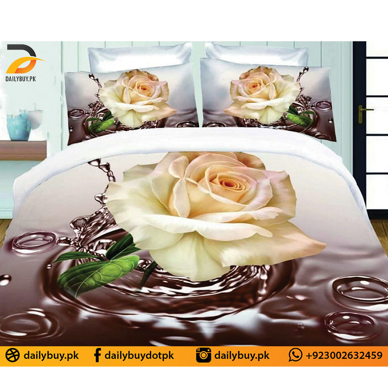 3D Digital Bed Sheet 0566