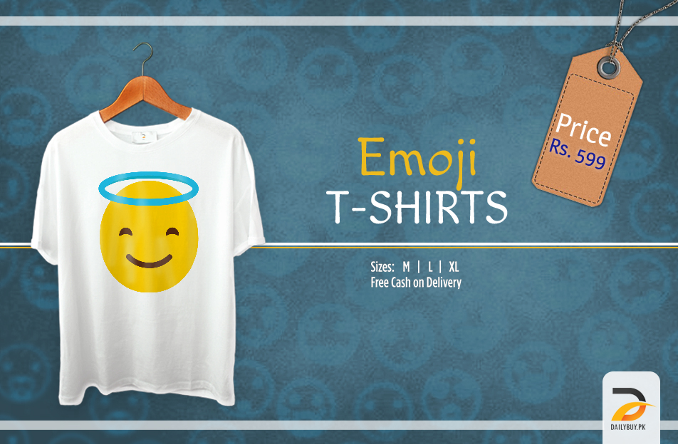 Emoji T Shirt - Angel Wings