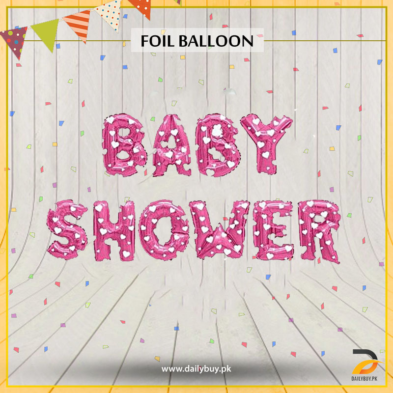 Baby Shower Foil Balloons