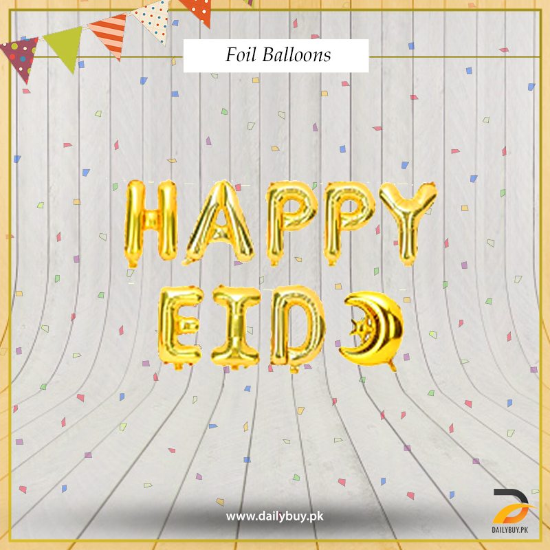 Happy Eid Foil Balloon