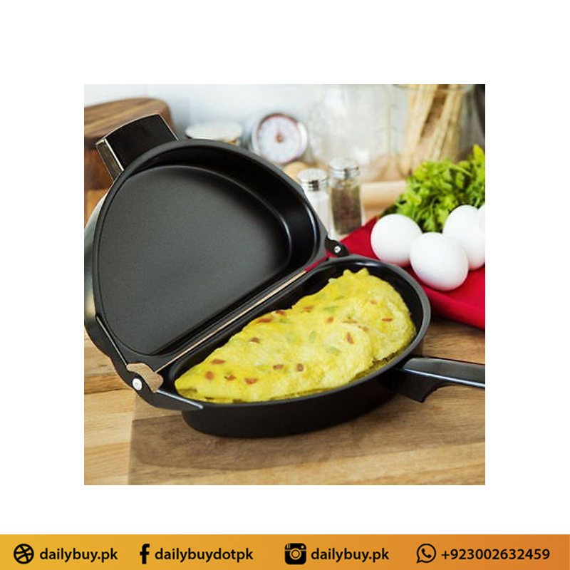 NON STICK FOLDING OMELET FRYING PAN