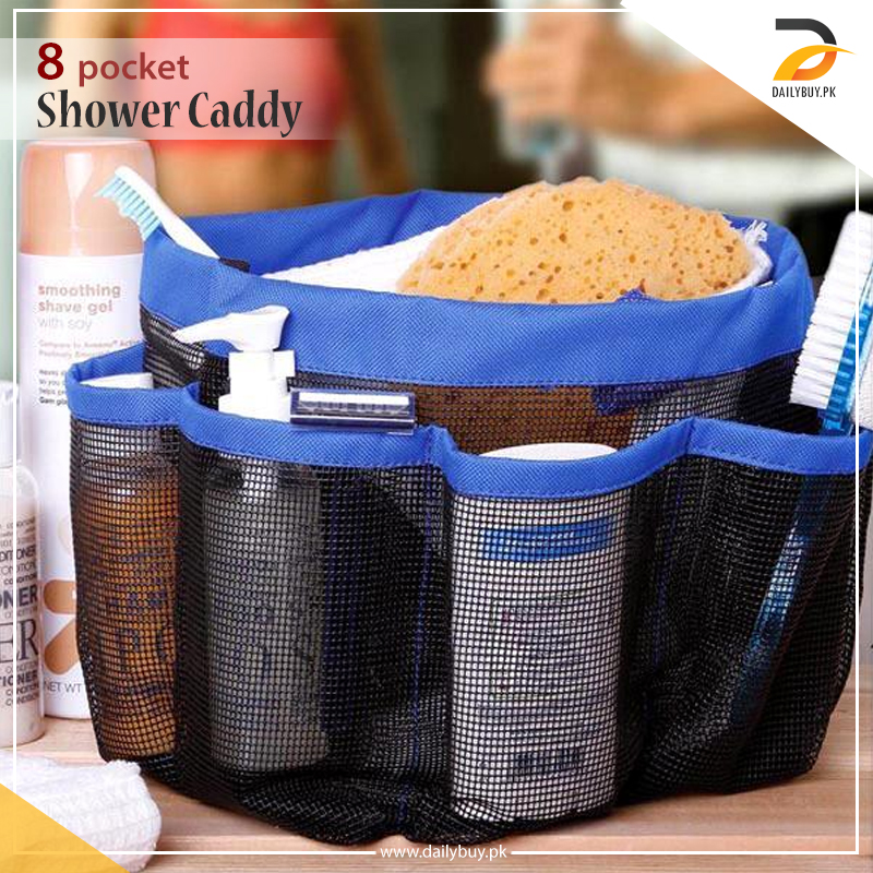 8 Pockets Shower Caddy Bag