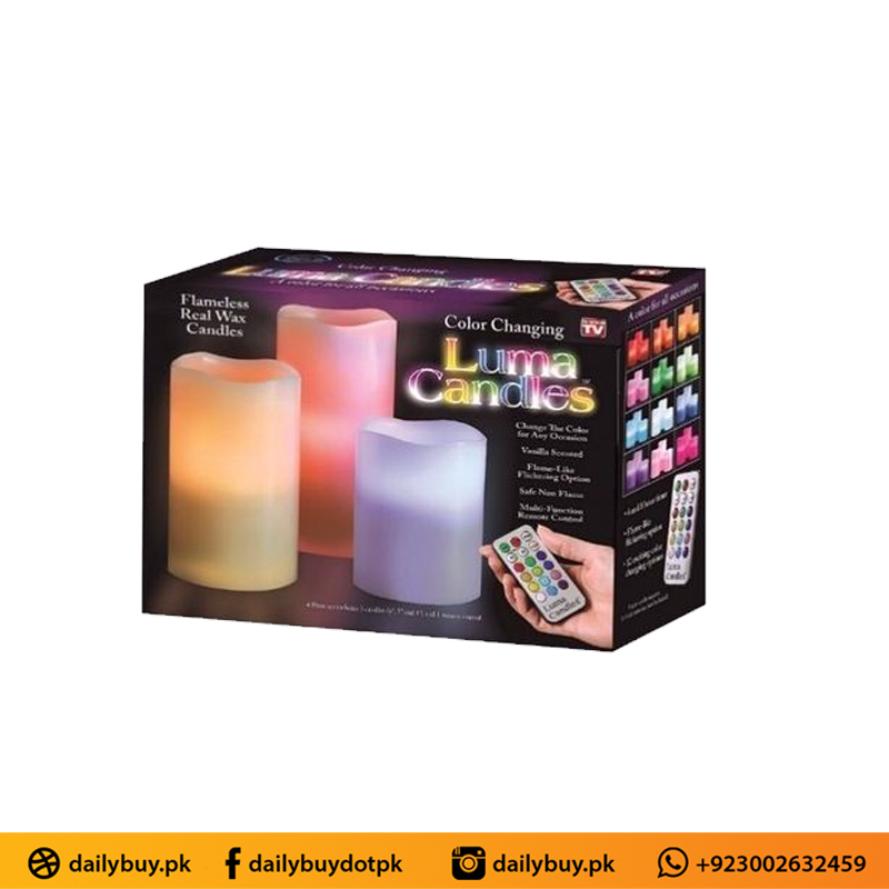 Special Luma Candles with Remote