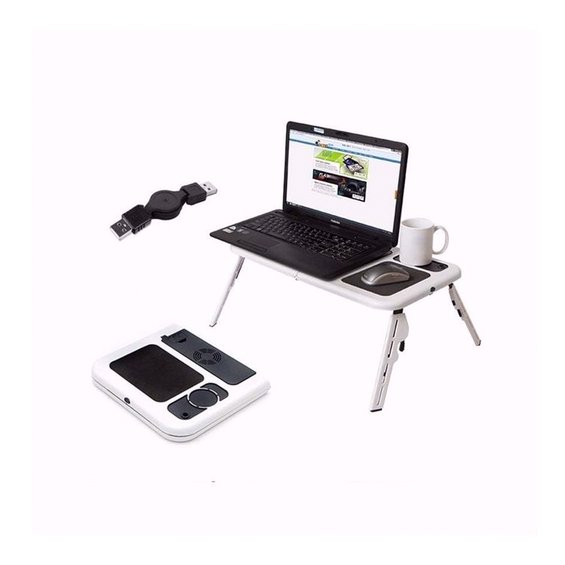 E-Table With Laptop Cooling Pad