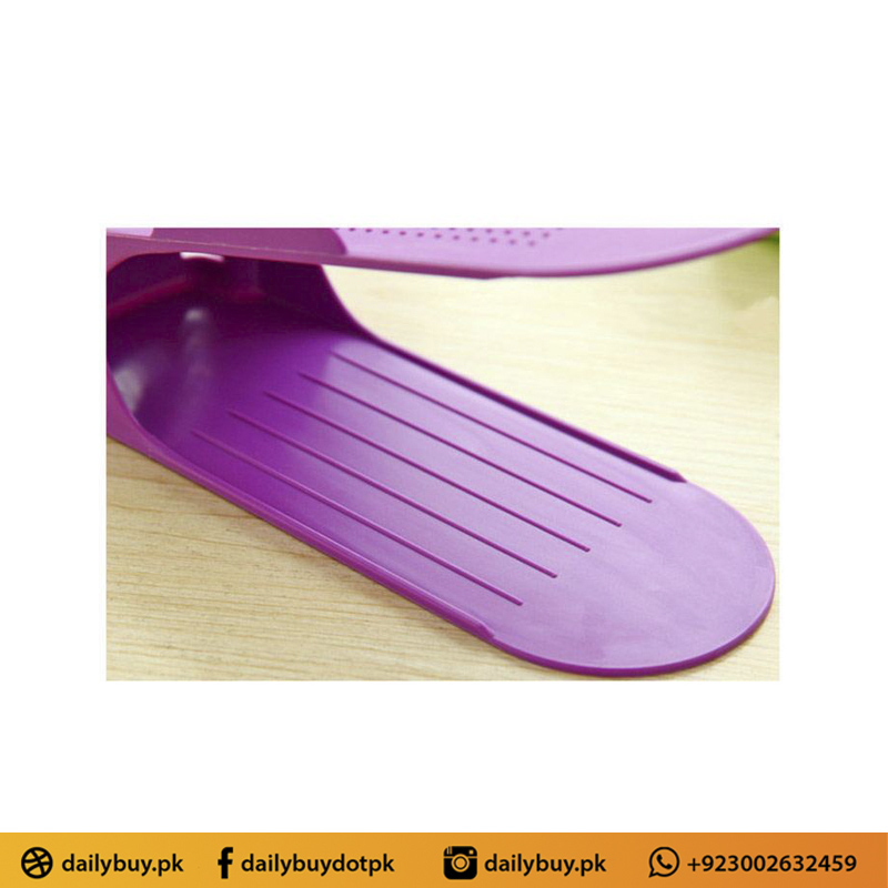 PLASTIC SHOE ORGANIZER ( Set of 4 Pcs )