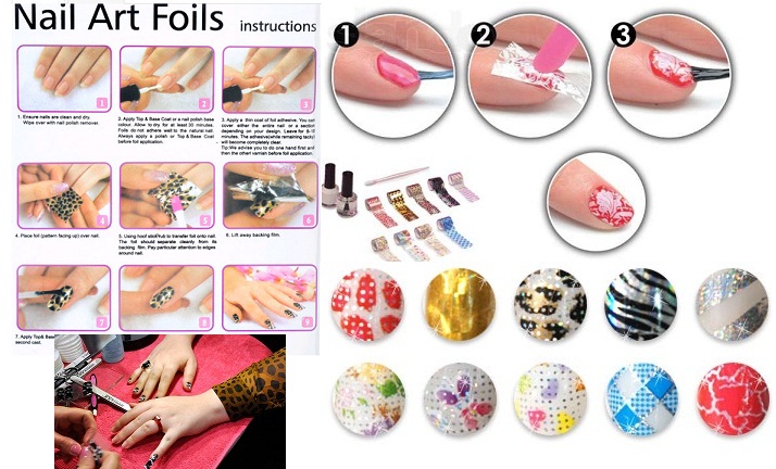 Fab Foils Nail Foil Designs kit