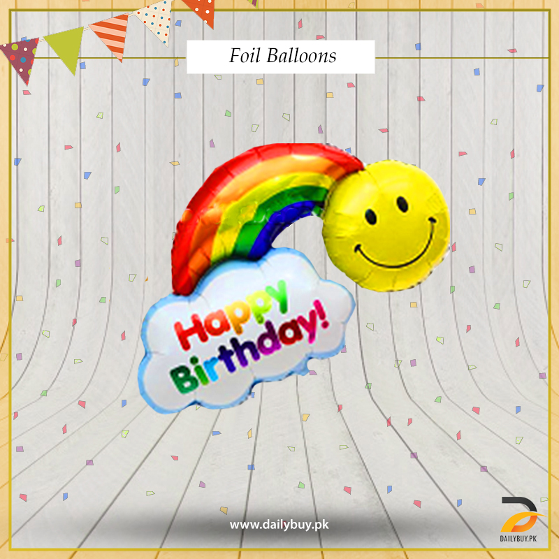 Happy Birthday Foil Balloon