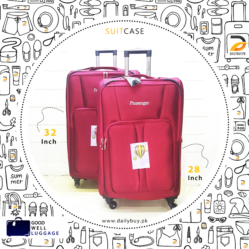 Passenger Suit Case 2 Pcs Pack