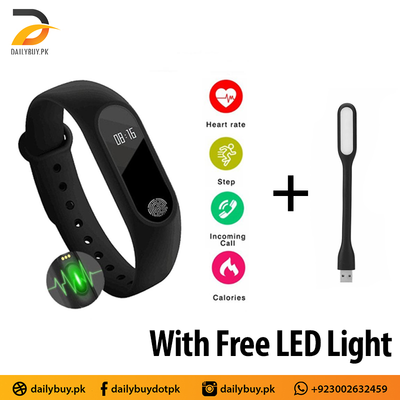 XIAOMI MI BAND 2 With Free LED Light