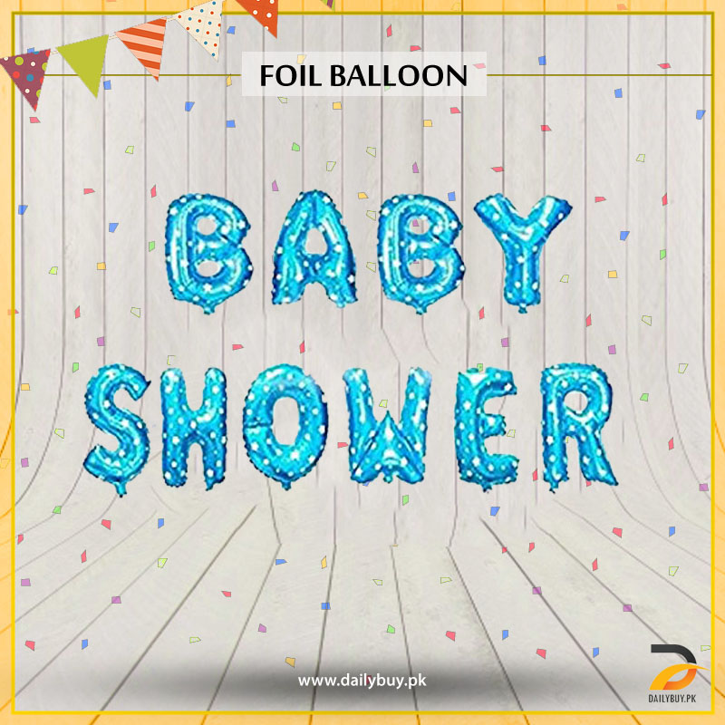 Baby Shower Foil Balloons