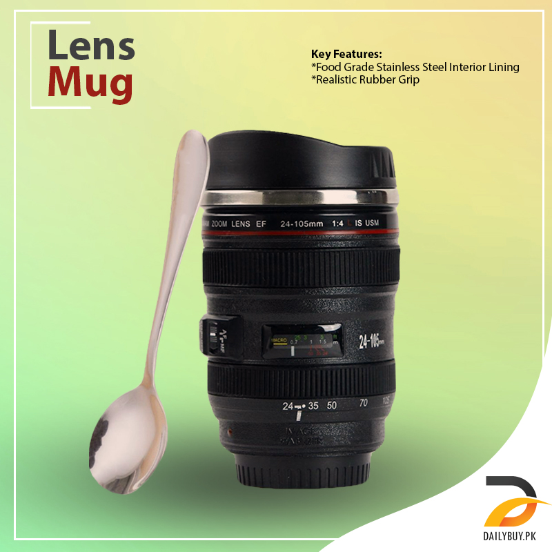 Camera Lens Coffee Mug