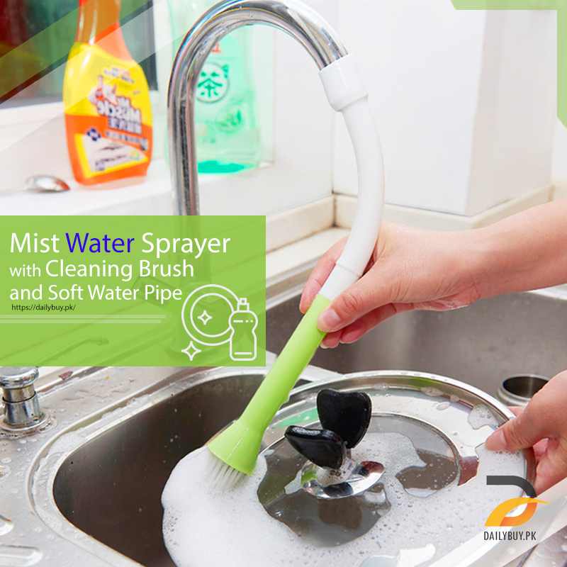 Mist Sprayer With Cleaning Brush