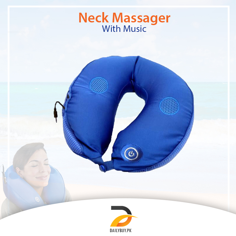 Neck Massager with Music Speaker