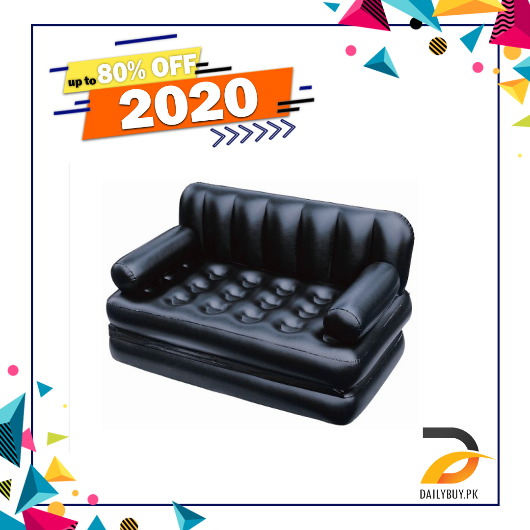 Multifunctional Folding Inflatable Sofa Bed With Standard Electric Pump