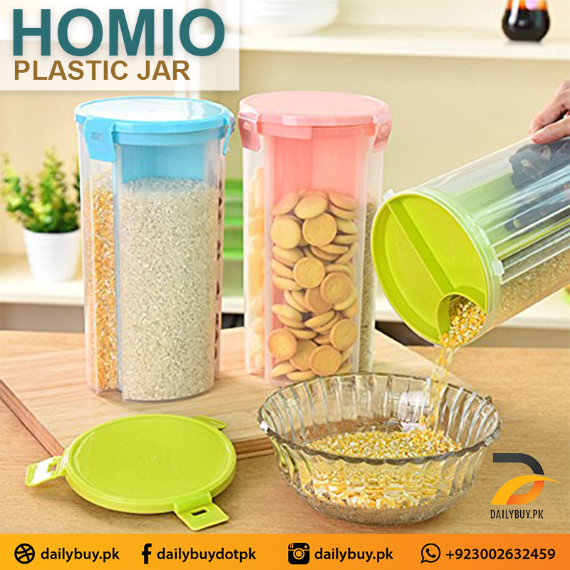 HOMIO PLASTIC JAR