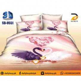 3D Digital Bed Sheet 0551