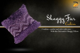 Shaggy Fur Cushion CS-04