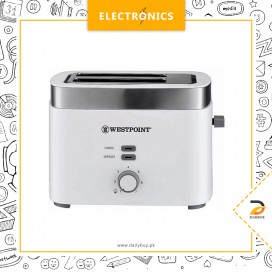 Westpoint Wf-2583 - 2 Slice Pop-Up Toaster - White