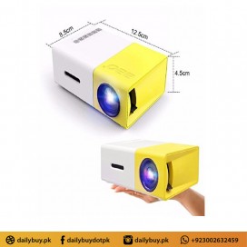 Portable Mini LED HD Projector - Yellow