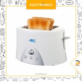 Anex AG-3011 Cool Touch - 2 Slice Toaster - White